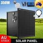 12V 350W Fixed Solar Panel Mono Generator Caravan Camping Charger 30A Controller