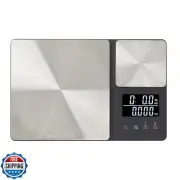 KitchenAid KQ909 Dual Platform Digital Kitchen and Food Scale, 11 pound capac