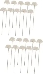 [ERINGOGO] 2sets Rattan Diffuser Sticks for Essential Oil Refillable Aroma Sticks for Home Fragrance and Wedding Decor Natural Flower Design for Aromatherapy and Interior Decoration 10pcs*2