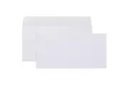 Cumberland DL Envelopes Plain Face Strip Seal 80GSM 110x220mm White Box 500