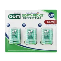 在飛比找蝦皮購物優惠-Gum Soft Picks Comfort Flex 80