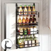 ACA 4-Tier Over Door Shower Caddy Hanging Bathroom Storage Rack Holder Organizer Shelf