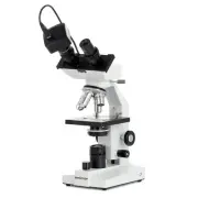 AmScope B100 Series 40X-2000X Compound LED Microscope + 5MP Digital Camera