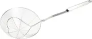 HOLIDYOYO Kitchen Sieve Colander Strainer Thickened Scoop for Home Cooking and Restaurants for Hot Pot and Food Serving Easy to Clean and Use