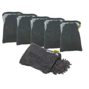 6 lbs Carbon Charcoal Filter Media Pellets in 6 Mesh Bags for Aquarium Fish T...