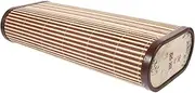 HOLIDYOYO Ergonomic Bamboo Pillow Straw Steam Breathable Pillow Cooling for Sauna Traditional Chinese Neck Support