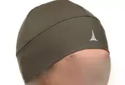 French Fitness Revolution Skull Cap Helmet Liner Running Beanie Army Green