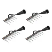 Garden Hoe Gardening Harrow Loose Soil Tool Sturdy Portable Turning The Ground