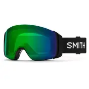 Smith 4D Mag Snow Goggles, Black Frame, ChromaPop Everyday Green Mirror Lens