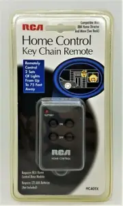 NEW RCA Home Control Key Chain Remote Control - Model HC40TX Sealed 719