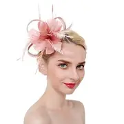 Fascinators Organza Fedora Hat Floppy Hat Veil Hat Wedding Tea Party Kentucky Derby Horse Race Ladies Day Elegant Vintage Simple With Feather Pure Color Headpi