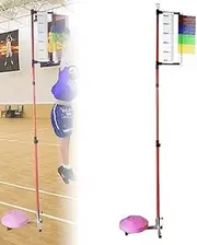 3.9-11.5 Feet Vertical Jump Tester, Floor Standing High Jump Training Equipment Vertical Test Jump Measurement Tester, Indoor Outdoor Sports Fields