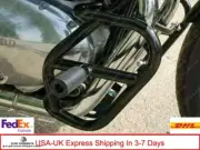 Fit Royal Enfield Engine Guard with Slider For Continental GT650 Interceptor 650