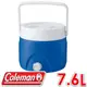 【Coleman 美國 7.6L 置物型飲料冰桶 藍色 】CM-1363/保冰桶/飲料桶/保冷壺/紅茶桶/悠遊山水