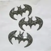 3x Snake Skin Color Bat Metal Badge Sticker Decal Emblem Engine Car Motors Turbo (for: Porsche)