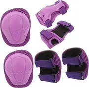KOMBIUDA 1 Set Children's Knee Pads Wrist Band Scooter Bike Kids Knee Pads Knee Pads and Elbow Pads Wrist Elbow Knee Pads Bike Knee Pads Safety Elbow Pads Roller Skate Protective Pad or