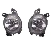 Pair Front Bumper Fog Lights Lamp For Smart Fortwo 451 Coupe Cabrio 2008-2018 (for: Smart)