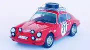 Model Car Scale 1:43 Trofeu Porsche 911 S Rally Monte Carlo 1969