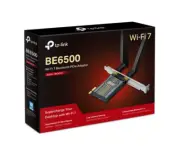 TP-Link Archer TBE400E BE6500 Wi-Fi 7 Bluetooth 5.4 PCIe Adapter, 6GHz@2882 Mbp