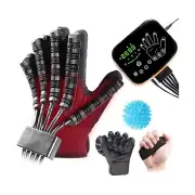 Heated Finger Robot Gloves, Heated Hemiplegia Hand Therapy Equipment, Heated ...