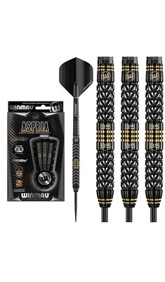Winmau Aspria 95/85% Tungsten Steel Tip Darts 22g