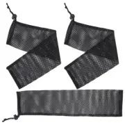 3 Pcs Wild Bird Feeder Mesh Bag Birds Sack Drawstring Hanging Bags