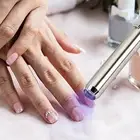 Light Super Bright Mini Flashlight Torch UV LED Torches Nail Lamp UV Nail Dryer