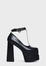 [Lamoda] Blinded Platform Heels