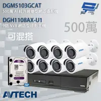 在飛比找PChome24h購物優惠-送4TB AVTECH陞泰組合 可混搭 DGH1108AX-