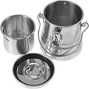 1Pc Stainless Steel Painting Brush Cleaning Bucket Durable Pen Washer for Artists and Students for Quick Brush Cleaning with Water and Solvents