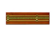 Rectangle Pool Billiard Table Snooker Scoreboard Maple and Brass