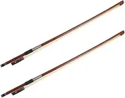 GREENADSCAPE 1/8 Violin Bow Wooden Violin Bow Replacement for Violin Instrument Parts Practice Bow for Beginners