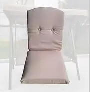 Patio Porch Swing Cushions Replacement Waterproof Backrest and Deep Seat Cushion Set for Garden Yard Furniture