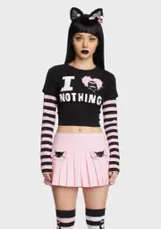 [Dolls Kill x Emily The Strange] Perpetual Boredom Graphic Tee