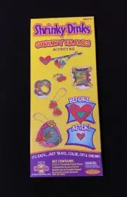 SHRINKY DINKS SHRINKY FRAMES ACTIVITY KIT 2001 SPIN MASTER TOYS NEW SET VINTAGE