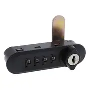 Cyberlock 4-Dial Combination Lock - Available in Various Finishes and Handing