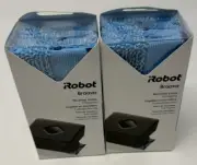 (2) iRobot Braava 3 Microfiber Mopping Cloths H65 [M-5801]