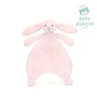 在飛比找誠品線上優惠-Jellycat寶貝粉兔安撫甜睡巾
