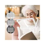 NZQXJXZ 5X Hands Free Magnifying Glass with Light and Stand 43 Ultra-Bright L...
