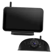 Wireless RV Backup Camera System, 1080P 5'' Monitor with 1 Rear Camera, IR