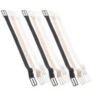 9 Pcs Anti-slip Shoulder Straps Elderly Detachable Elastic Bra Extender