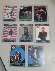 MC HAMMER MTV YO RAP CARDS (8 CARDS)