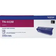 Brother TN443 Toner Ink Cartridge Genuine High Yield Magenta TN-443M