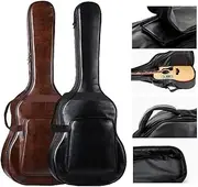 FUNOMOCYA Guitar Bag for 40/41inches Acoustic Guitar Double Shoulder Design Folk Case Stringed Instruments Oxford Material