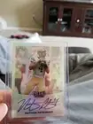 2017 Nathan Peterman auto leaf metal