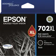 Epson 702XL DURABrite Black Ink Cartridge