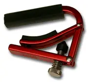 Shubb Lite Ukulele Capo in Metallic Red Finish