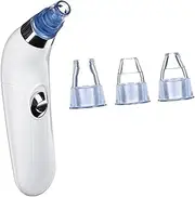 VICASKY 1set Blackhead Extractor Facial Pore Vacuum Cleaner Modes for Smooth Skin and Blackhead Removal Rechargeable Beauty Tool for Skin Types
