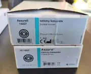 10 (2 Boxes of 5) Coloplast 142437 Assura Ostomy Baseplate 2 Piece Convex