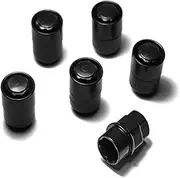 Rugged Ridge 16715.21 Black 1/2-20" Thread Size Wheel Lock Set - 5 Piece